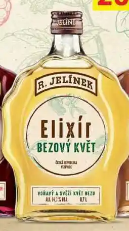 BENE Nápoje R. JELÍNEK Elixír z bezového květu 0,7l 14,7% nabídka