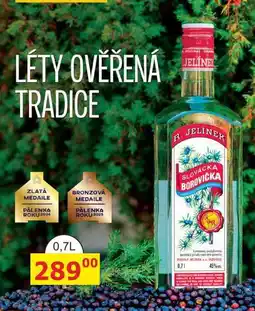 BENE Nápoje R. JELÍNEK BOROVIČKA nabídka