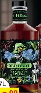 BENE Nápoje OLD BERT KINGSTON SPICED 0,7l 40% nabídka