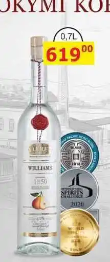 BENE Nápoje FLERET 1850 WILLIAMS nabídka