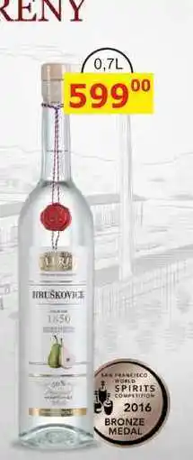 BENE Nápoje FLERET 1850 HRUŠKOVICE nabídka