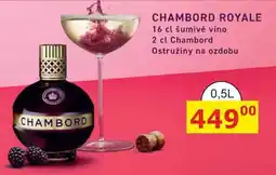 BENE Nápoje Chambord Royale nabídka