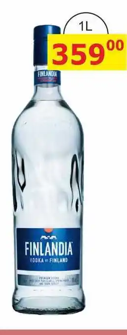 BENE Nápoje Finlandia Vodka nabídka
