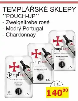 BENE Nápoje TEMPLÁŘSKÉ SKLEPY POUCH-UP nabídka
