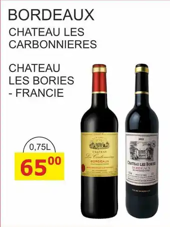 BENE Nápoje BORDEAUX CHATEAU LES CARBONNIERES nabídka