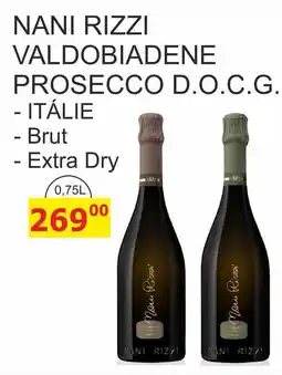 BENE Nápoje NANI RIZZI VALDOBIADENE PROSECCO D.O.C.G nabídka
