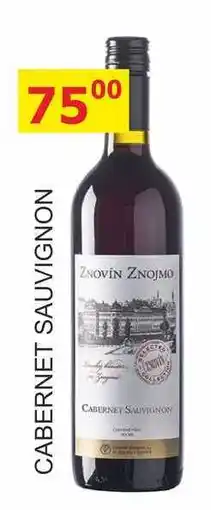 BENE Nápoje ZNOVÍN ZNOJMO CABERNET SAUVIGNON nabídka