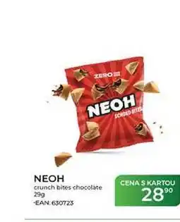 Tamda Foods NEOH crunch bites chocolate nabídka