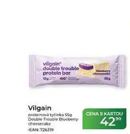 Tamda Foods Vilgain proteinová tyčinka nabídka