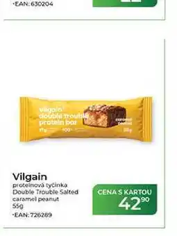Tamda Foods Vilgain proteinová tyčinka Double Trouble Salted caramel peanut nabídka