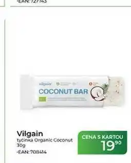 Tamda Foods Vilgain tyčinka Organic Coconut nabídka