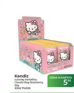 Tamda Foods Kandiz sušenky Hellokitty Cloudiz Bag Strawberry nabídka