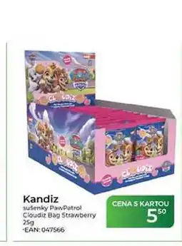 Tamda Foods Kandiz sušenky PawPatrol Cloudiz Bag Strawberry nabídka