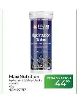 Tamda Foods MaxiNutrition hydratačni tablety black- currant nabídka