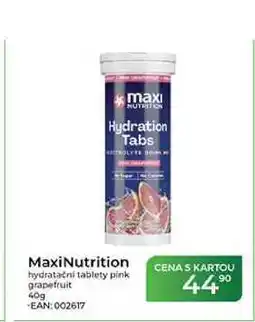 Tamda Foods MaxiNutrition hydratační tablety pink grapefruit nabídka
