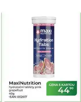 Tamda Foods MaxiNutrition hydratační tablety pink grapefruit nabídka