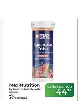 Tamda Foods MaxiNutrition CENA S KARTOU hydratační tablety water- melon nabídka