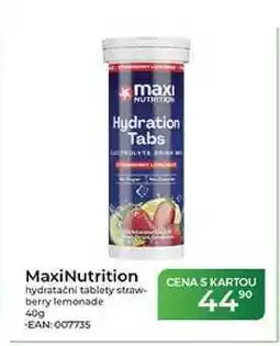Tamda Foods MaxiNutrition hydratačni tablety straw berry lemonade nabídka