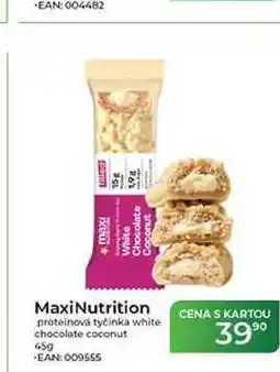 Tamda Foods MaxiNutrition proteinová tyčinka white chocolate coconut nabídka