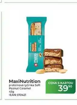 Tamda Foods MaxiNutrition proteinová tyčinka Soft Peanut Caramel nabídka