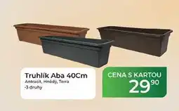 Tamda Foods Truhlík Aba 40cm Antracit, Hnědý, Terra nabídka