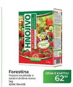 Tamda Foods Forestina hnojivo na jahody a ostatní drobné ovoce nabídka