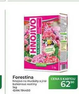 Tamda Foods Forestina hnojivo na muškáty a jiné balkonové rostliny nabídka