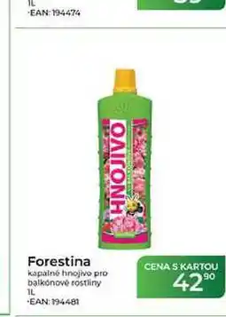Tamda Foods Forestina kapalné hnojivo pro balkónové rostliny nabídka