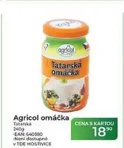 Tamda Foods Agricol omáčka Tatarská nabídka
