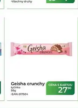 Tamda Foods Geisha crunchy tyčinka nabídka