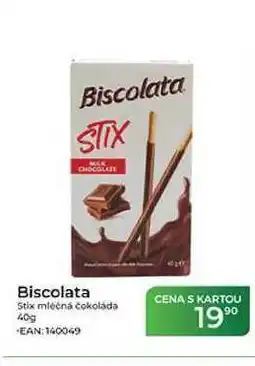 Tamda Foods Biscolata Stix mléčná čokoláda nabídka