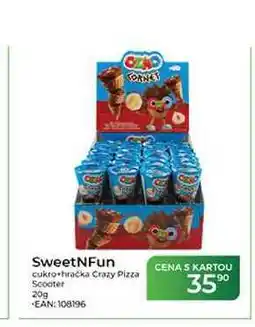 Tamda Foods SweetNFun cukro hračka Crazy Pizza Scooter nabídka