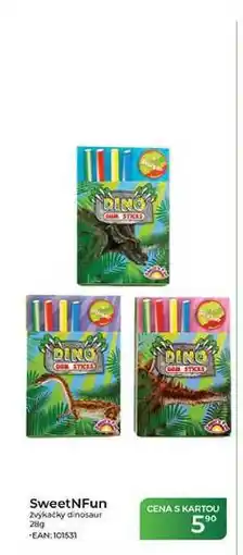Tamda Foods SweetNFun žvýkačky dinosaur nabídka