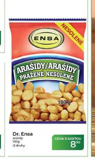 Tamda Foods Dr. Ensa arašídy nabídka