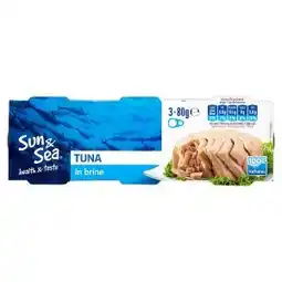 Tamda Foods Sun & Sea Tuňák ve vlastní šťávě 3 x 80g nabídka