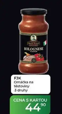 Tamda Foods FJK Omáčka na těstoviny nabídka