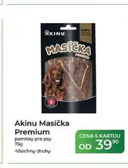 Tamda Foods Akinu Masíčka Premium pamlsky pro psy nabídka