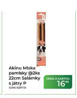 Tamda Foods Akinu Mlska pamlsky @2ks 22cm Salámky nabídka