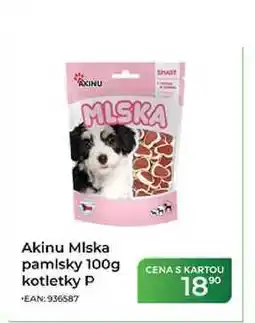 Tamda Foods Akinu Mlska pamlsky 100g kotletky nabídka