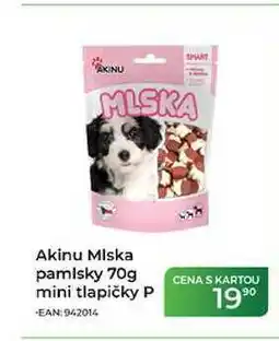 Tamda Foods Akinu Miska pamlsky 70g mini tlapičky nabídka