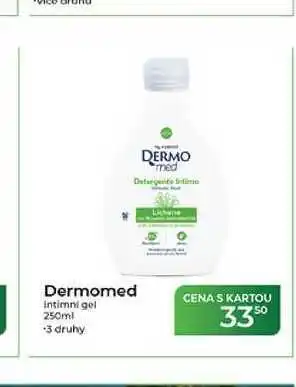 Tamda Foods Dermomed intimní gel nabídka