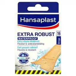 Tamda Foods Hansaplast Extra Robust voděodolná náplast 16 ks nabídka