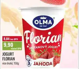 Ratio JOGURT FLORIAN nabídka