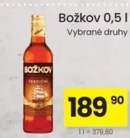 Kubík potraviny Božkov nabídka