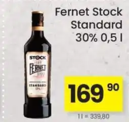 Kubík potraviny Fernet Stock Standard 30% nabídka