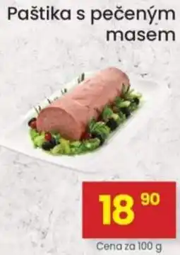 Kubík potraviny Paštika s pečeným masem nabídka
