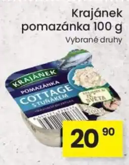 Kubík potraviny Krajánek pomazánka nabídka