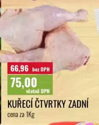 Ratio Kuřecí čtvrtky zadní nabídka