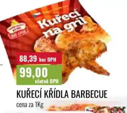 Ratio Kuřecí křídla barbecue nabídka