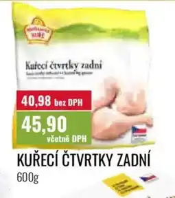 Ratio Kuřecí čtvrtky zadní nabídka